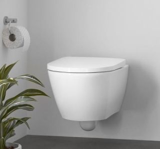 Duravit D-Neo 45770900A1 Rimless Унитаз подвесной с сиденьем микролифт Soft Close, цвет белый